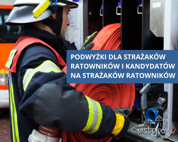 Podwyżka ekwiwalentu dla strażaków ratowników OSP