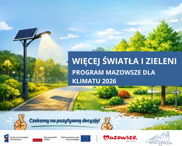 Więcej światła i zieleni dla Gostynina