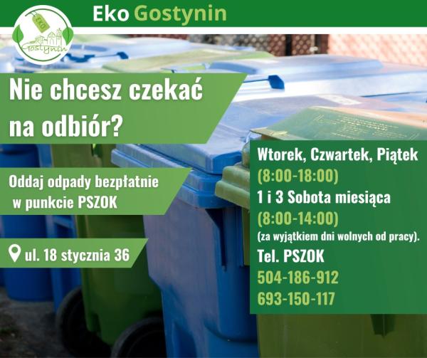 Nie chcesz czekać na odbiór odpadów?