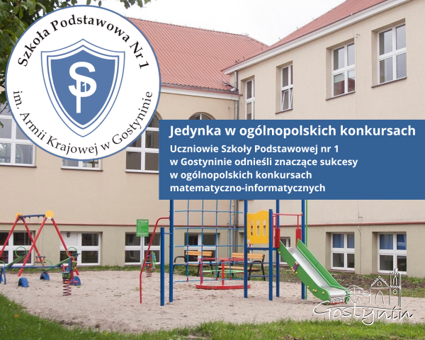 Sukcesy uczniów Jedynki w ogólnopolskich konkursach