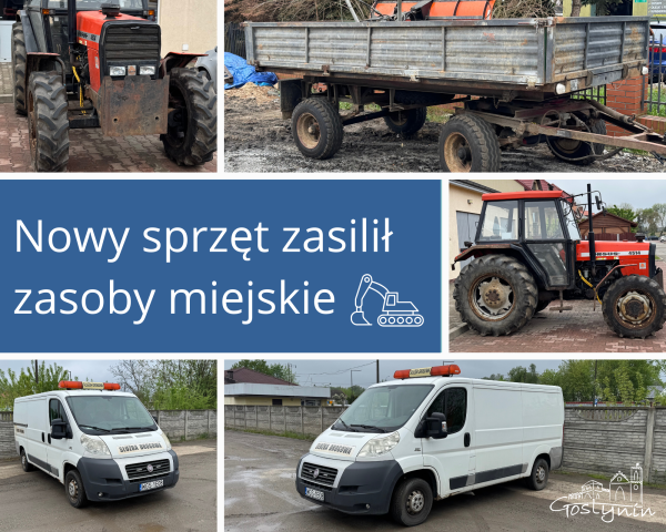 Nowy sprzęt zasilił zasoby miejskie