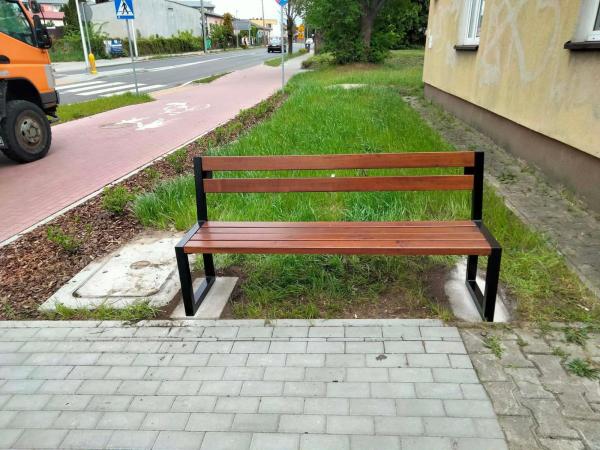 Nowe ławki w Gostyninie