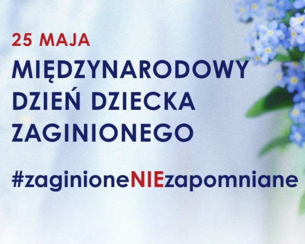 Gostynin włączył się w kampanię społeczną #zaginioneNIEzapomniane