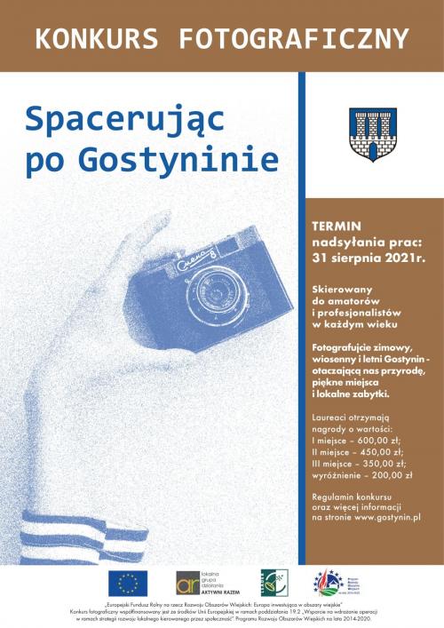 Przypominamy o trwającym konkursie fotograficznym "Spacerując po Gostyninie"!