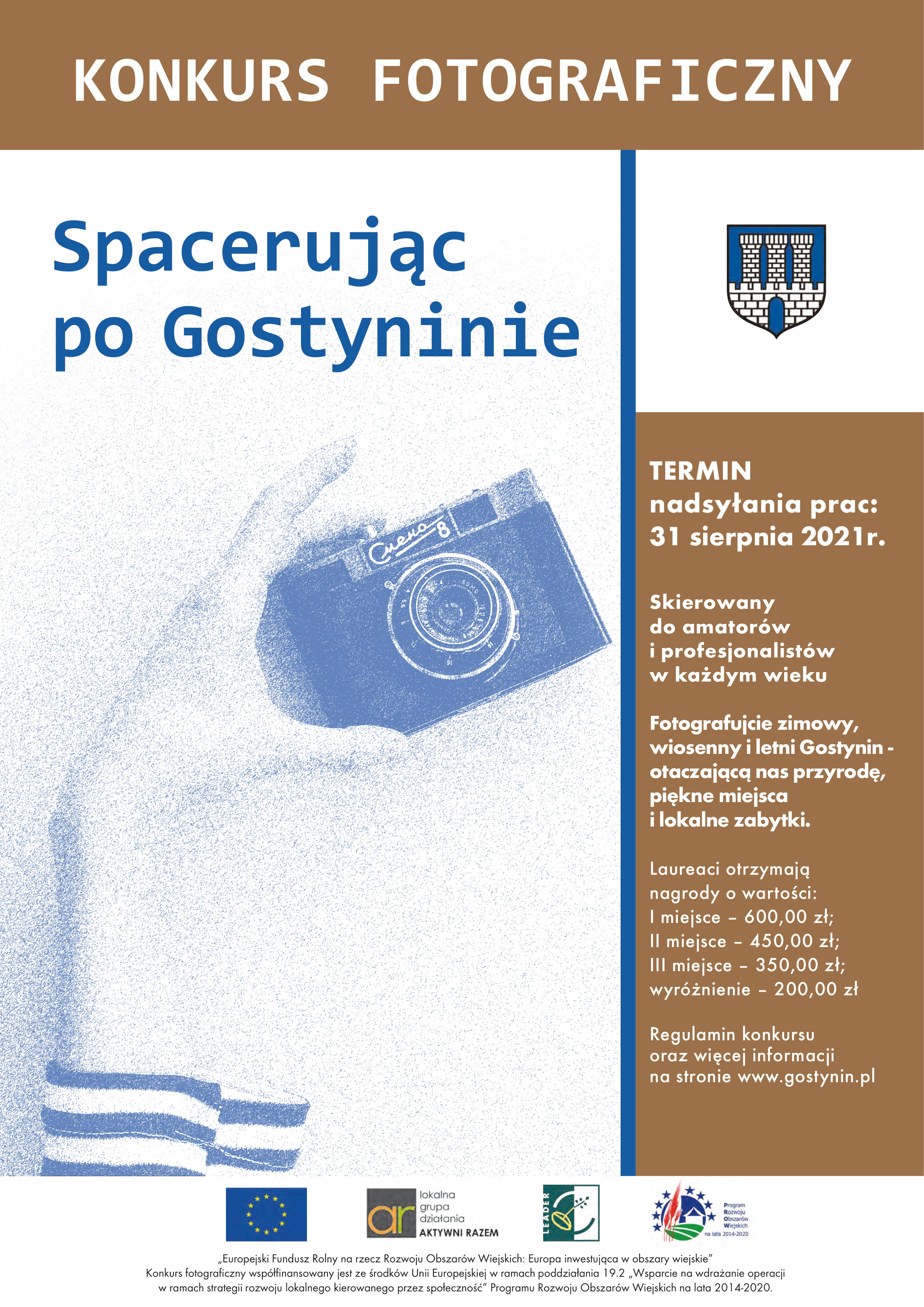 Konkurs fotograficzny "Spacerując po Gostyninie"