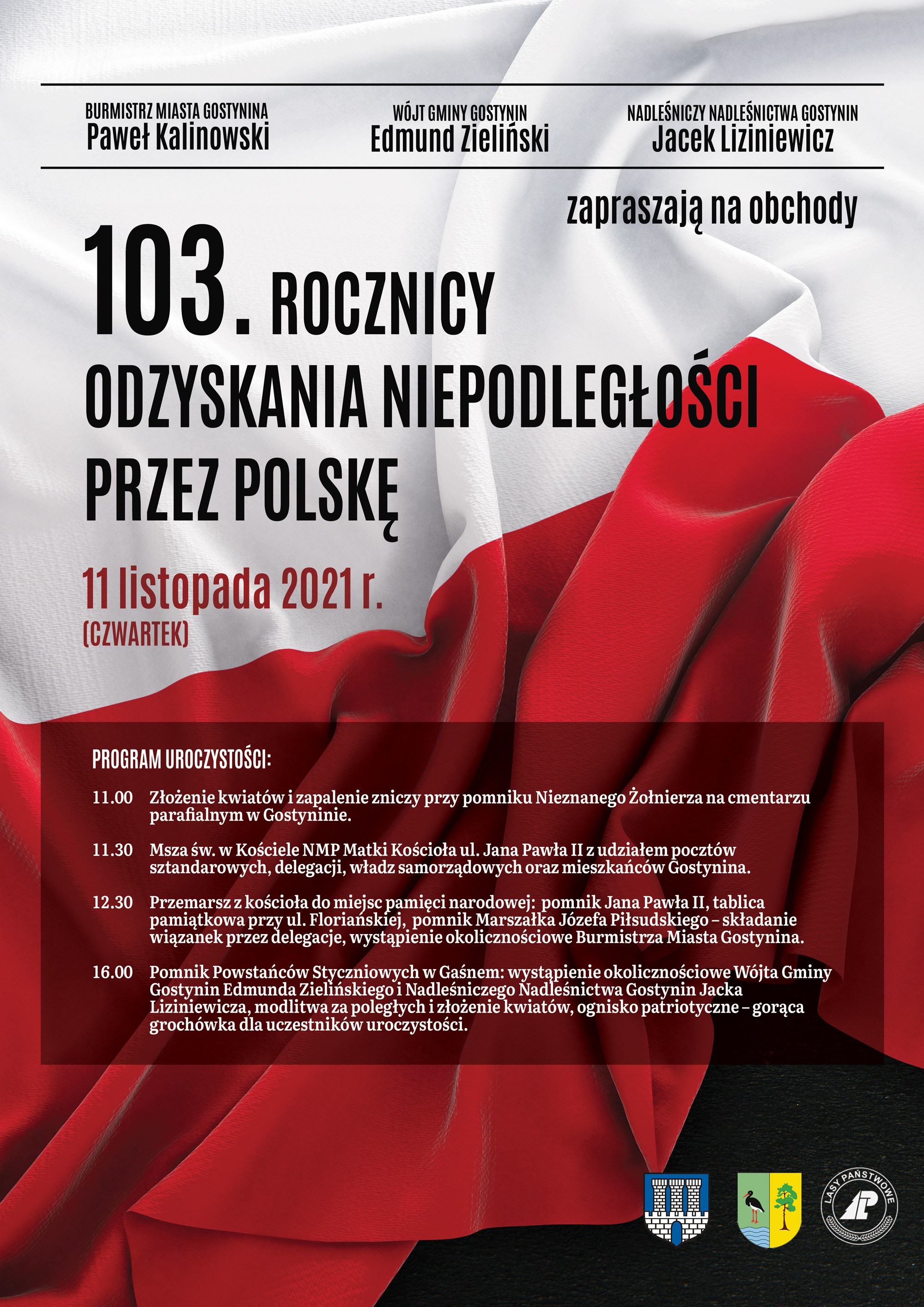 103. Rocznica Odzyskania Niepodległości przez Polskę