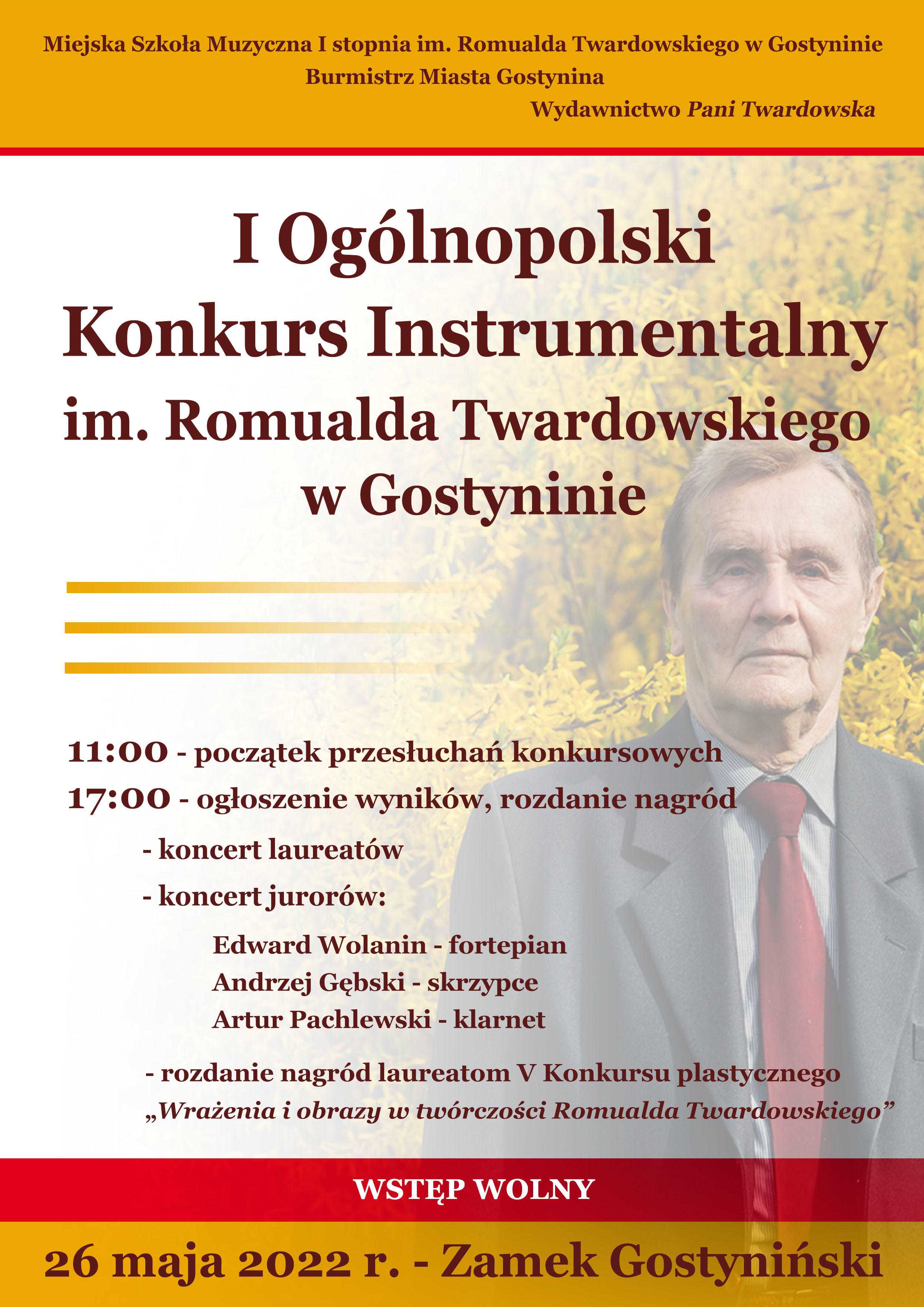 Ogólnopolski konkurs instrumentalny im. Romualda Twardowskiego w Gostyninie